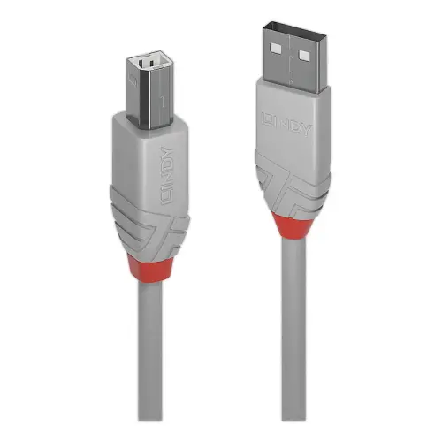 Câble USB 2.0 - Type A mâle / B mâle - 1 mètre - LINDY