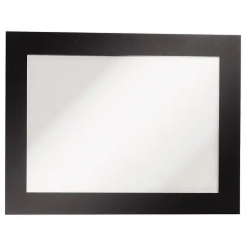 2 Pochettes d'affichage repositionnables Duraframe - A4 - Noir - DURABLE