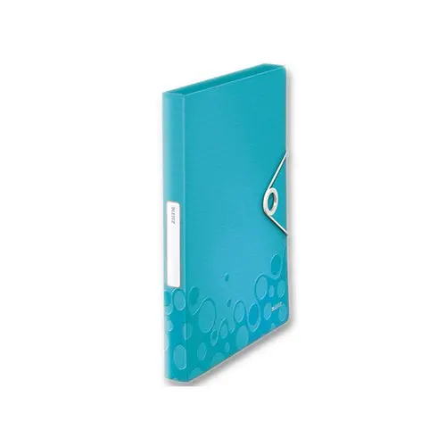 Boîte de classement plastique WOW - Turquoise - LEITZ