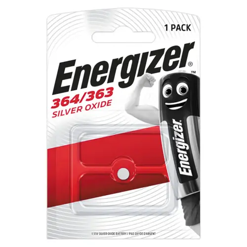 Pile oxyde d'argent 364/363 - 1,55V - ENERGIZER