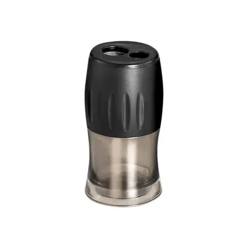 Taille-crayon manuel 2 usages avec réservoir - Noir