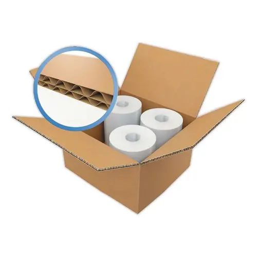 10 Caisses américaines double cannelure 40x30x30 cm