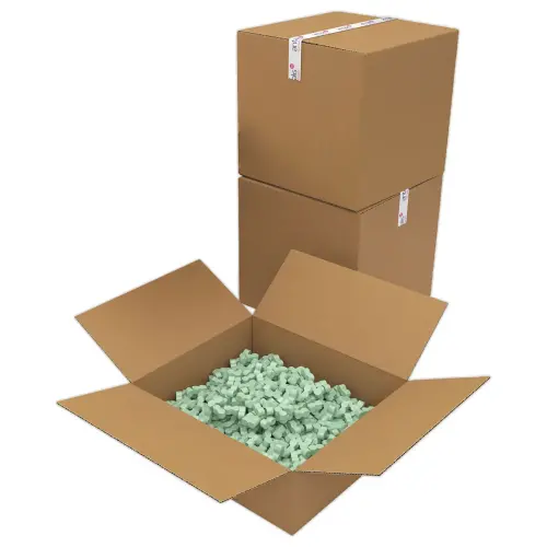 20 Caisses américaines simple cannelure 31x22x25 cm