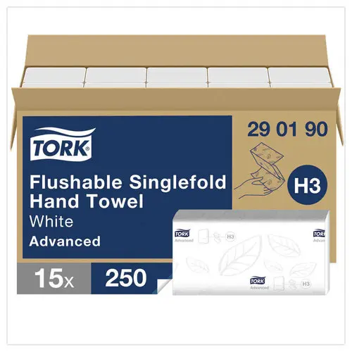 15 Essuie-mains pliés en V H3 - TORK