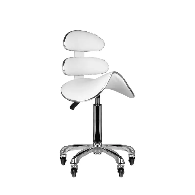Tabouret cosmétique Roll speed am-880 blanc