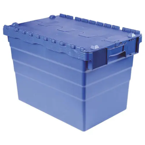 Bac navette gerbable 78 litres bleu