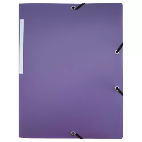 Chemise 3 rabats à élastiques en polypropylène - violet - ACCESS