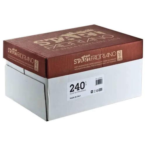 125 Feuilles de papier dessin blanc format 29,7 x 42 cm - 240 g