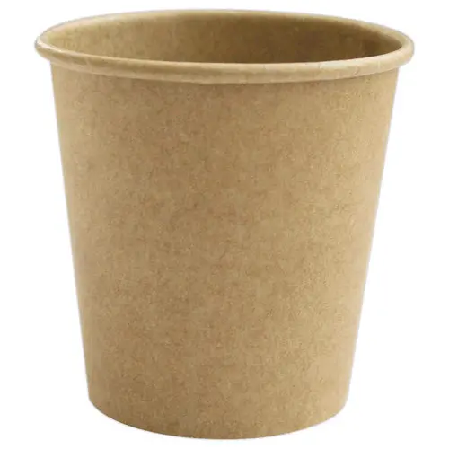 75 Gobelets en carton kraft - 15 cl