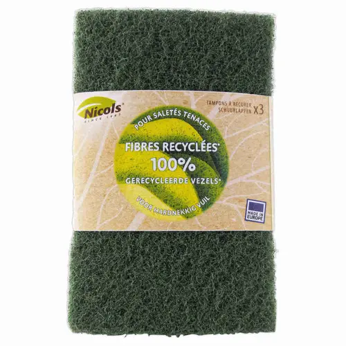 3 Tampons à récurer écologiques