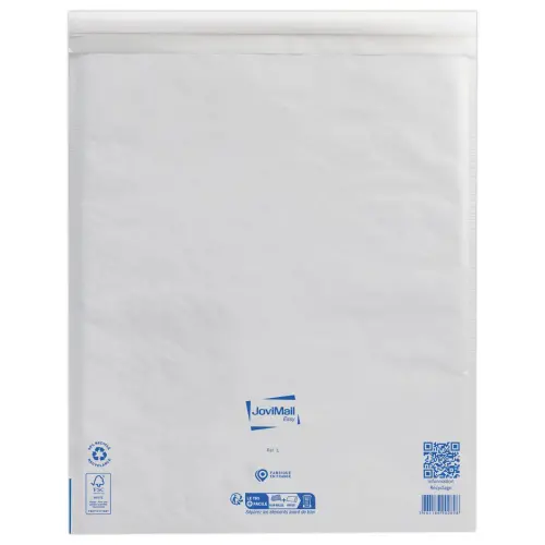 50 Pochettes matelassées Sealed Air - 460 x 470 mm - Blanc - JOVIMAIL