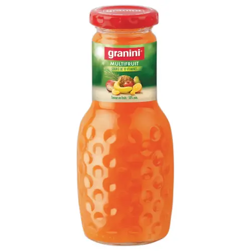 12 Bouteilles Jus multifruits – 25 cl – GRANINI