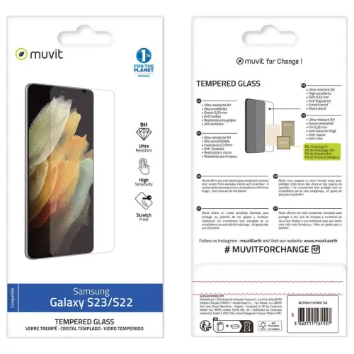 Verre trempé pour Samusung GALAXY S23/S22