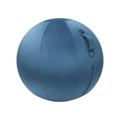 Ballon assise ergonomique - Diamètre 65 cm - Bleu - ALBA
