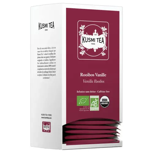 Sachets de thé Bio - Rooibos Vanille - KUSMI TEA