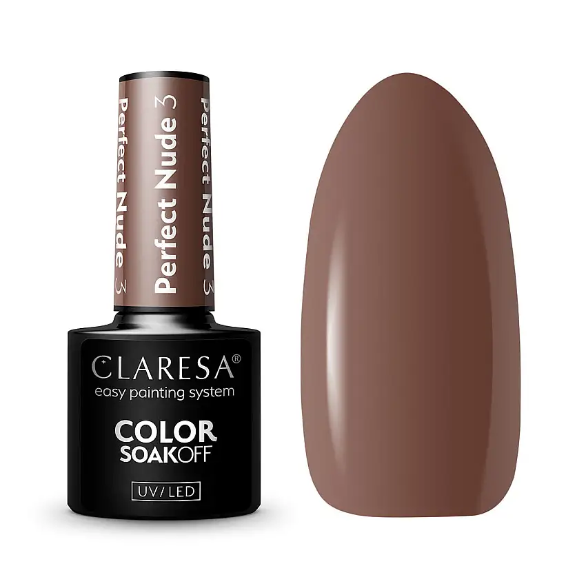 CLARESA Vernis à ongles hybride PERFECT NUDE 3 -5g