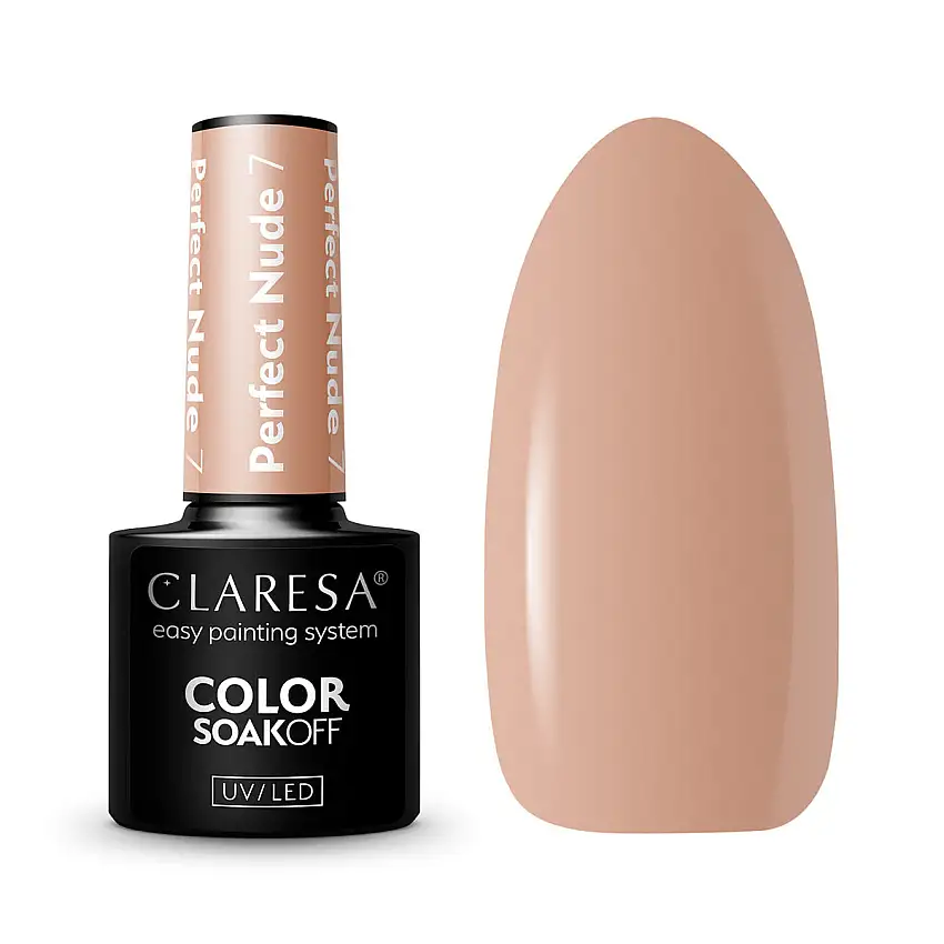 CLARESA Vernis à ongles hybride PERFECT NUDE 7 -5g