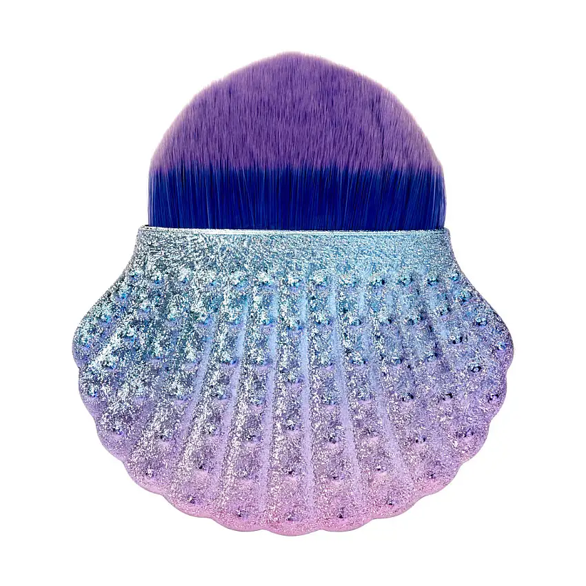 Brosse à épousseter en forme de coquillage