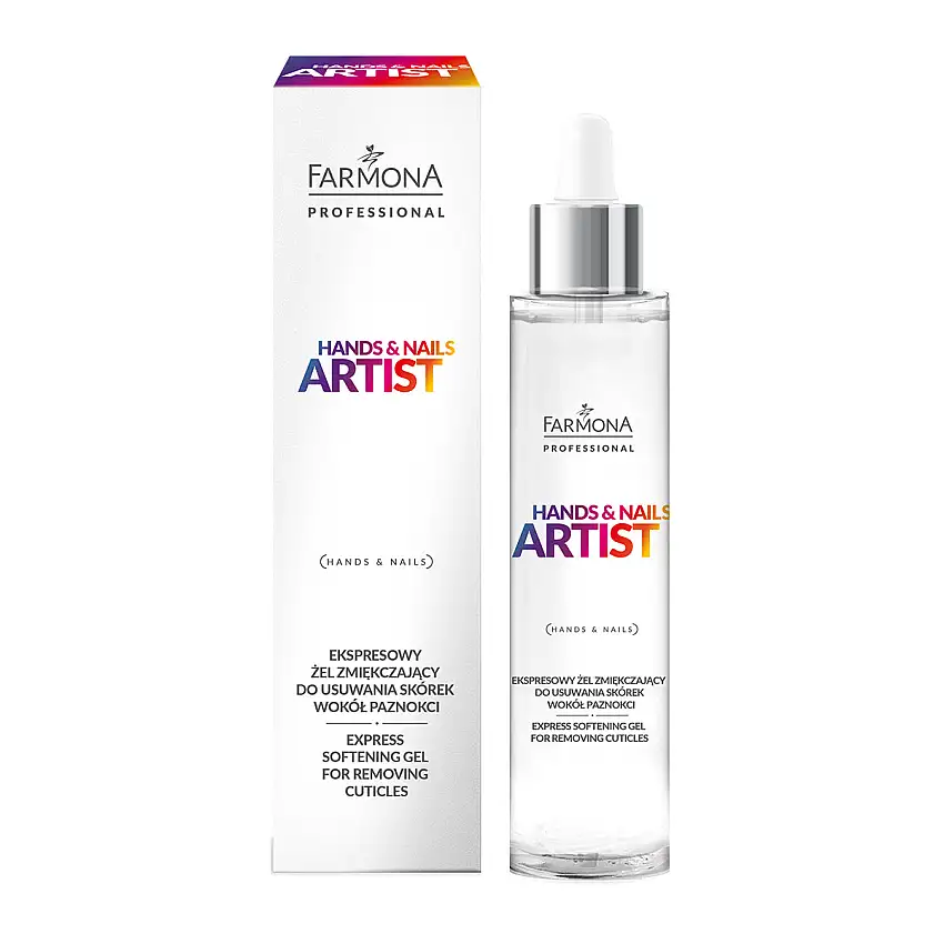 Farmona hands & nails artist express softening gel for removing cuticles around nails 50ml