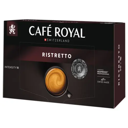 50 Capsules DISC café CAFE ROYAL Professionnel Ristretto