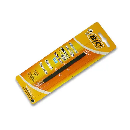 2 Recharges pour stylo bille Atlantis - Noir - BIC