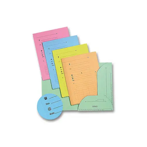 25 Sous-dossiers pochette pour dossiers suspendus HV - ELBA