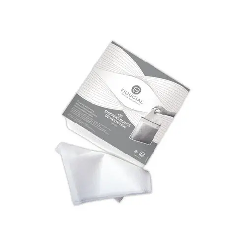 Chiffons blancs non pelucheux - paquet de 50 - FIDUCIAL