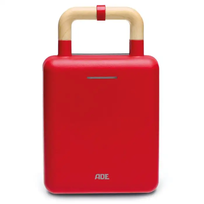 Ade 2-in-1 Wafel & Sandwichmaker rood 600W