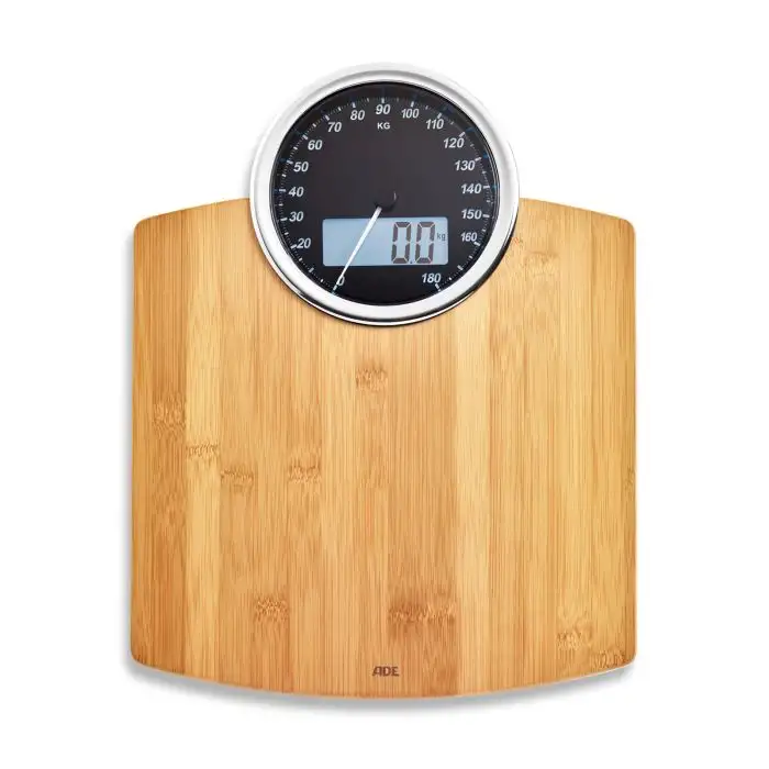 Ade Elektronische en Analoge Personenweegschaal Luna Bamboe