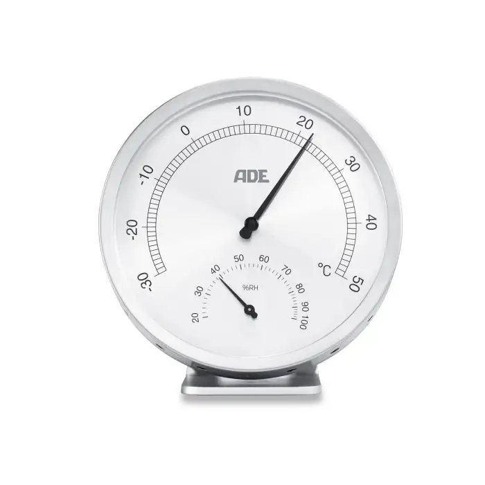 Ade Analoge Thermo- en Hygrometer 10x8,1x1,3cm