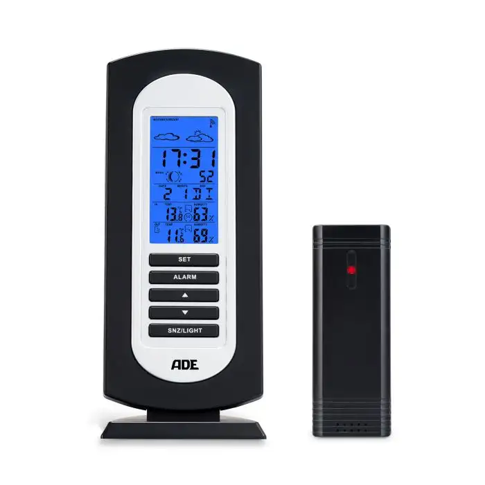 Ade Digitaal Weerstation WS1822 - 7,8x19,1x6,6cm