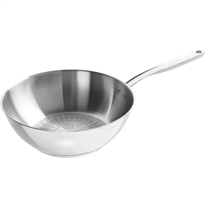 Fiskars All Steel Pure Wok 28cm