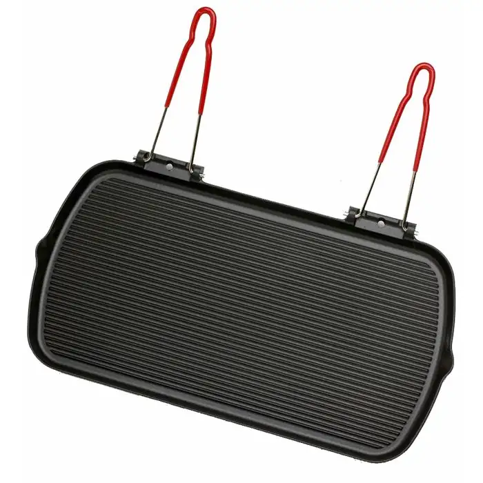 Invicta Rechthoekige Grill in Gietijzer 51x27cm