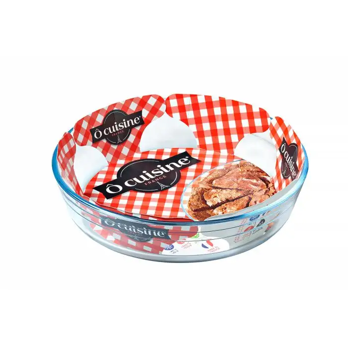 Ôcuisine Taartvorm in Borosilicaatglas 1,4l - 22cm