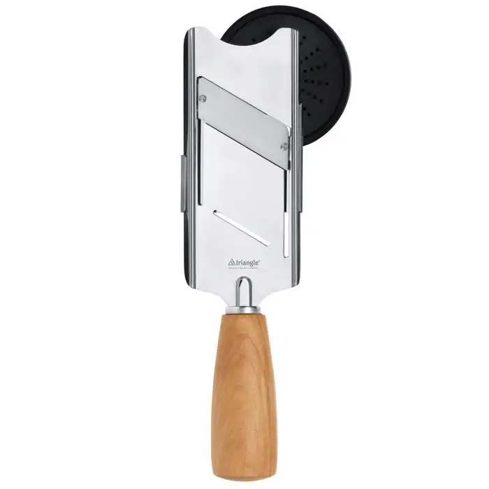 Triangle Truffelrasp - Greep Hout - Kerselaar - Gift-Box - 24,5x8xH3,5cm