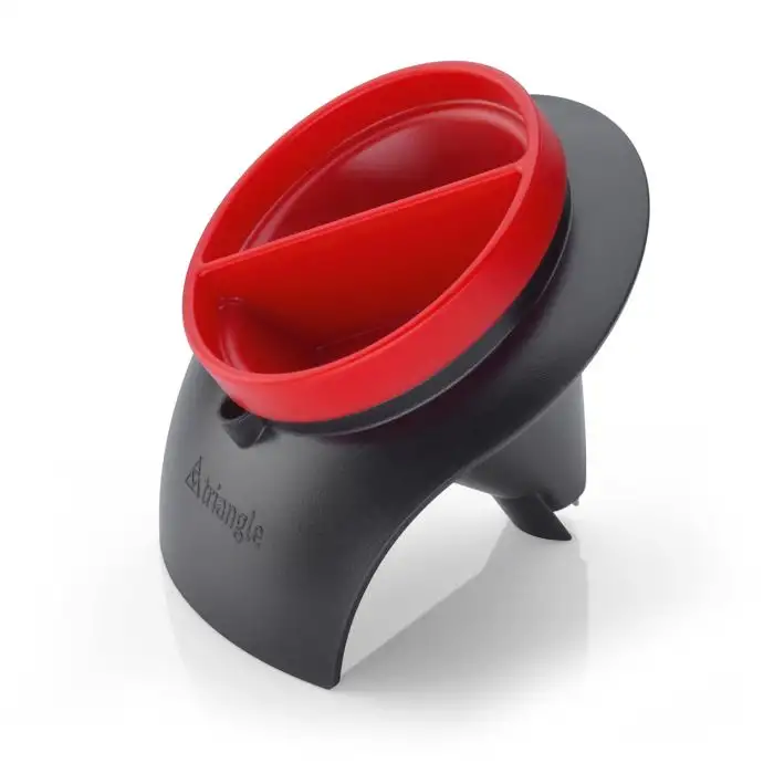 Triangle Juliennesnijder met Voedselhouder - 12x10xH9,5cm