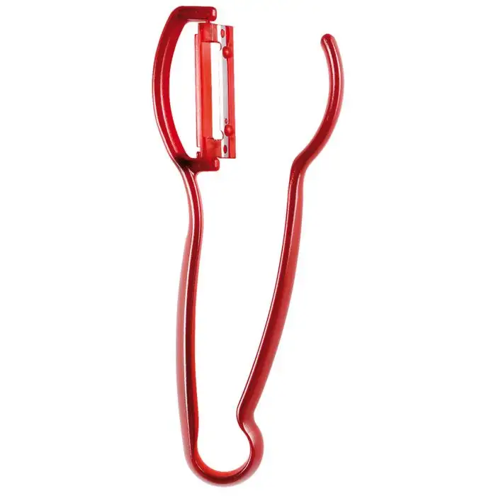 Triangle Aspergeschiller - Vertikaal - Kunststof Greep Rood - 20x2,5xH7cm