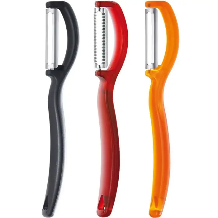 Triangle 3-delige Dunschiller Set - Vertikaal - Kunststof Greep- 28,8x2xH2,5cm