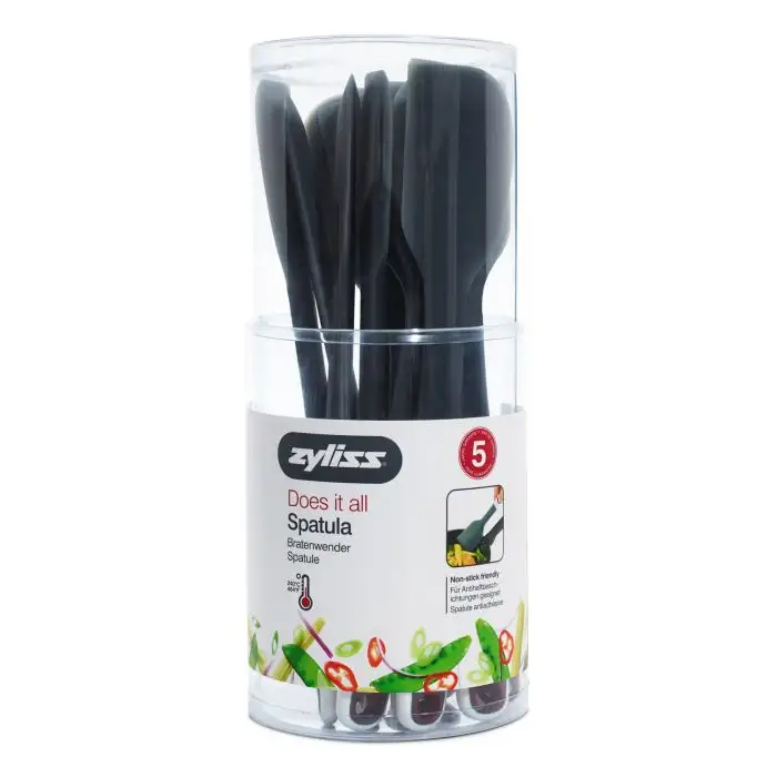 Zyliss Display met 12 Deegspatels in Silicone