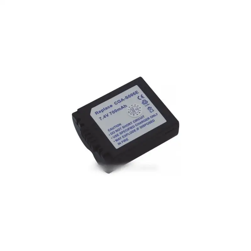 accumulateur li-ion 700 mah 7.4 v pour camera digitale panasonic