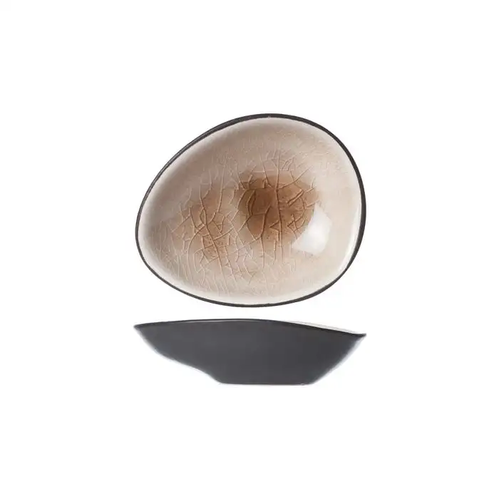 Streetfood Beige Assiett Ov 6.9x5.9cm