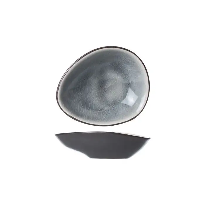 Streetfood Bluegrey Assiett Ov 6.9x5.9cm