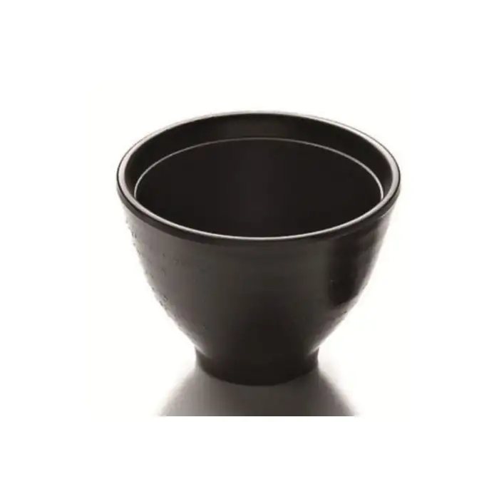 Zen Black Bol Soup Set6 10.5x7.9cm 27cl