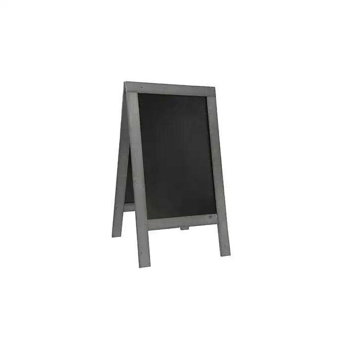 Vintage Tableau Ardoise Noir-gris 131x72 .2x72cm Frame Vintage Grey Lacque