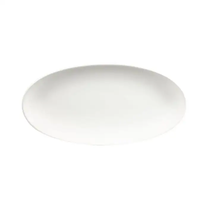 White Assiette Ovale 29,9x15cm Set 12 Whov301