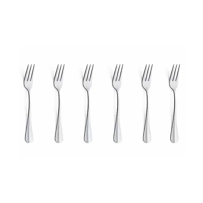 Baguette Fourchette Gateau Set 6 18-10 Inox - In Window Box