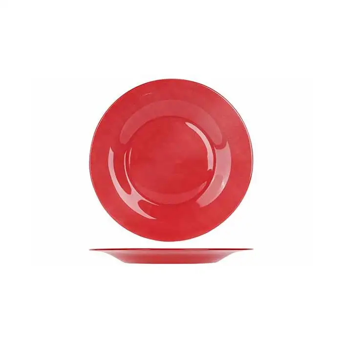 Zana Red Assiette Dessert D19,6cm