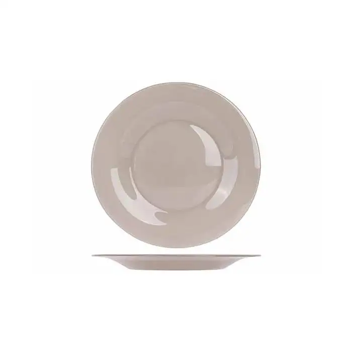Zana Taupe Assiette Dessert D19,6cm