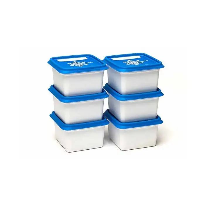Alaska Boite Hermetique Set6 200 Ml 8,3x8,3xh12,9cm