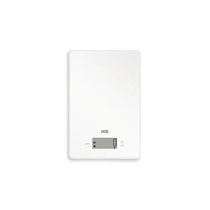 Balance De Cuisine Digitale Julia Blanc 23x15cm - Incl. 2x Aaa - Lcd Display